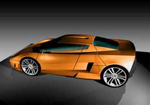 Lotus Esprit Re-design - 3d model