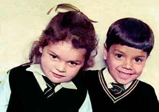Childhood photo damage repaired